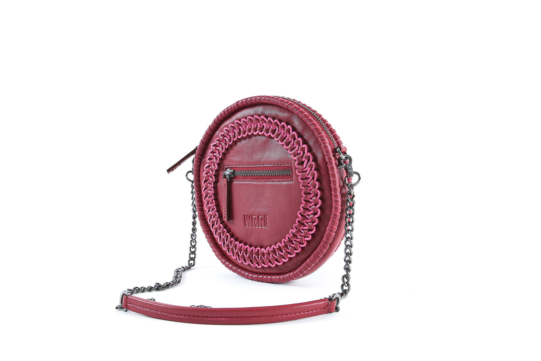 【Rosen Kreuz】leather various bag Oberon Design Leather Women's Handbag, Wild Rose Retro Crossbody